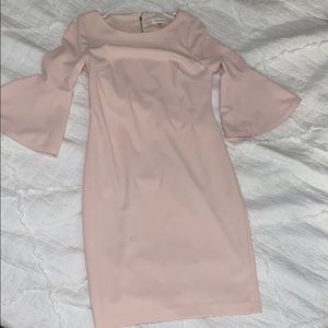 Blush Pink Calvin Klein dress
